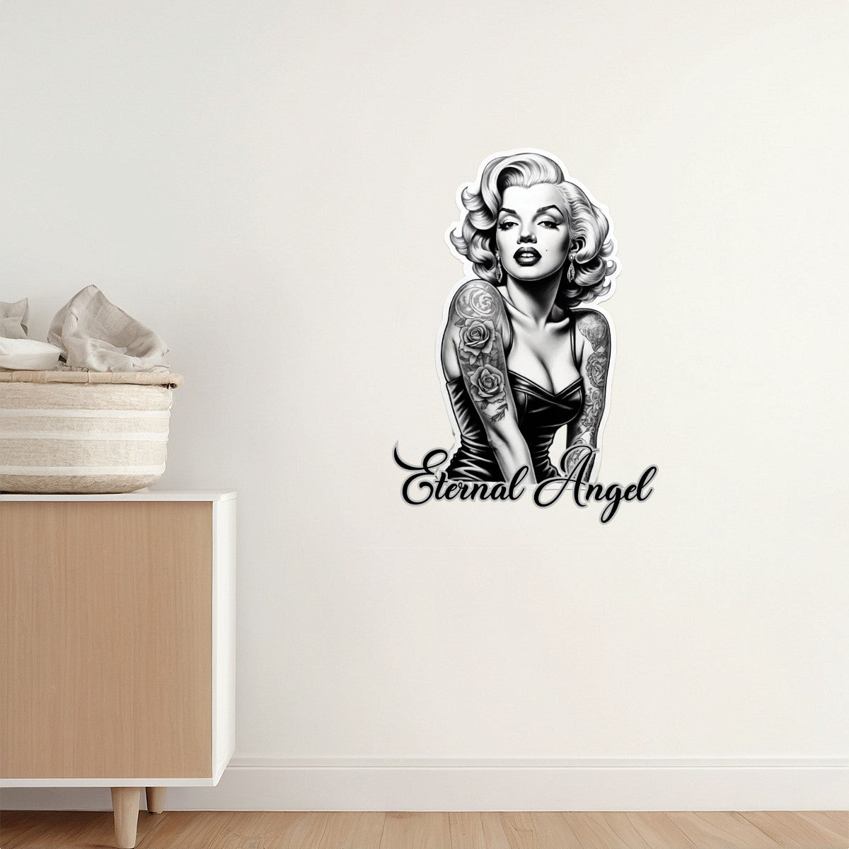 Eternal Angel Small Die-Cut PVC Stickers (UV)