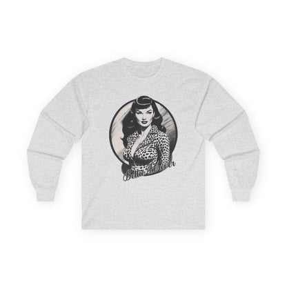 Bettie Forever Unisex Ultra Cotton Long Sleeve Tee Ash