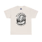 Mae West Heavy Cotton Graphic Tee Ice Grey