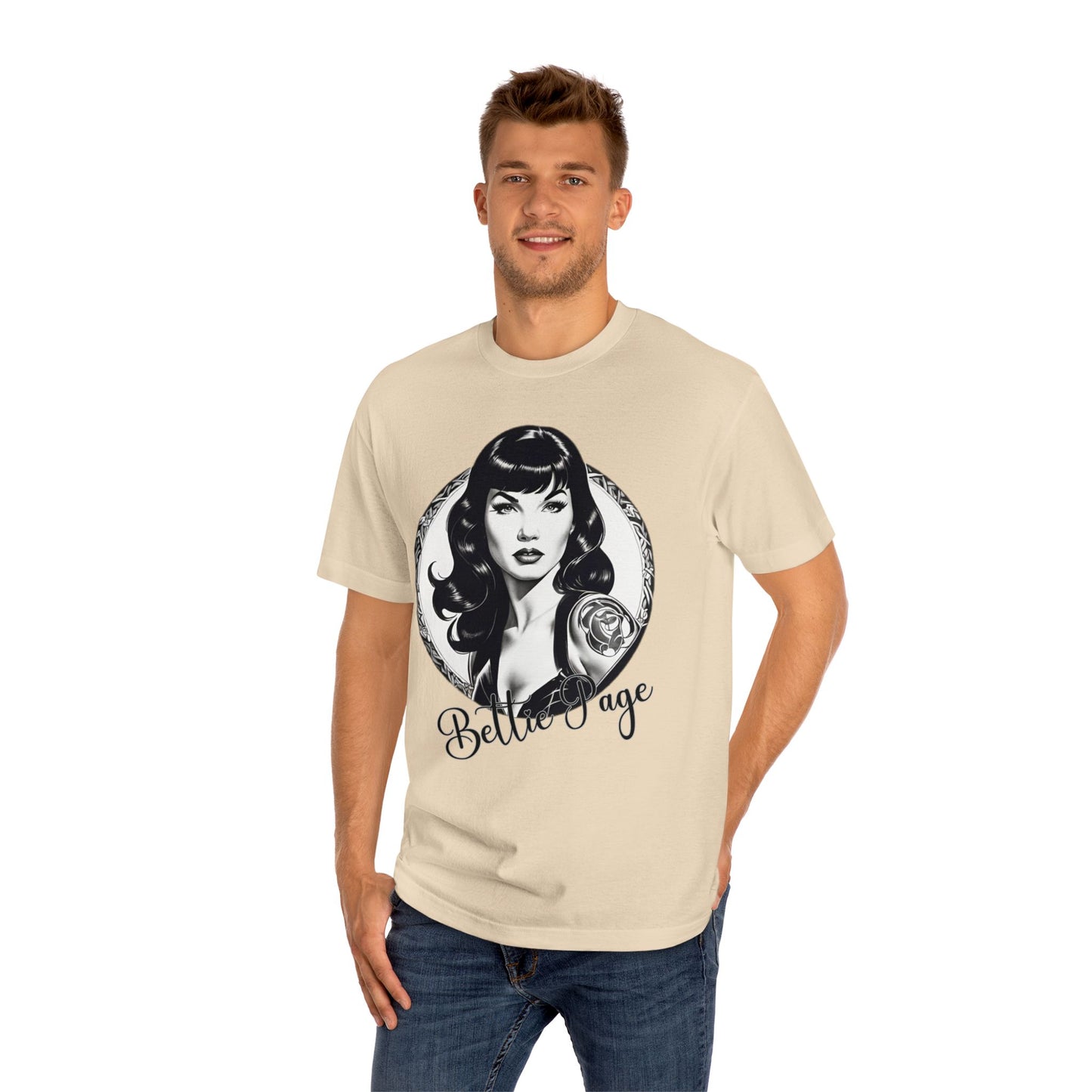Bettie Page Tattooed Graphic Tee
