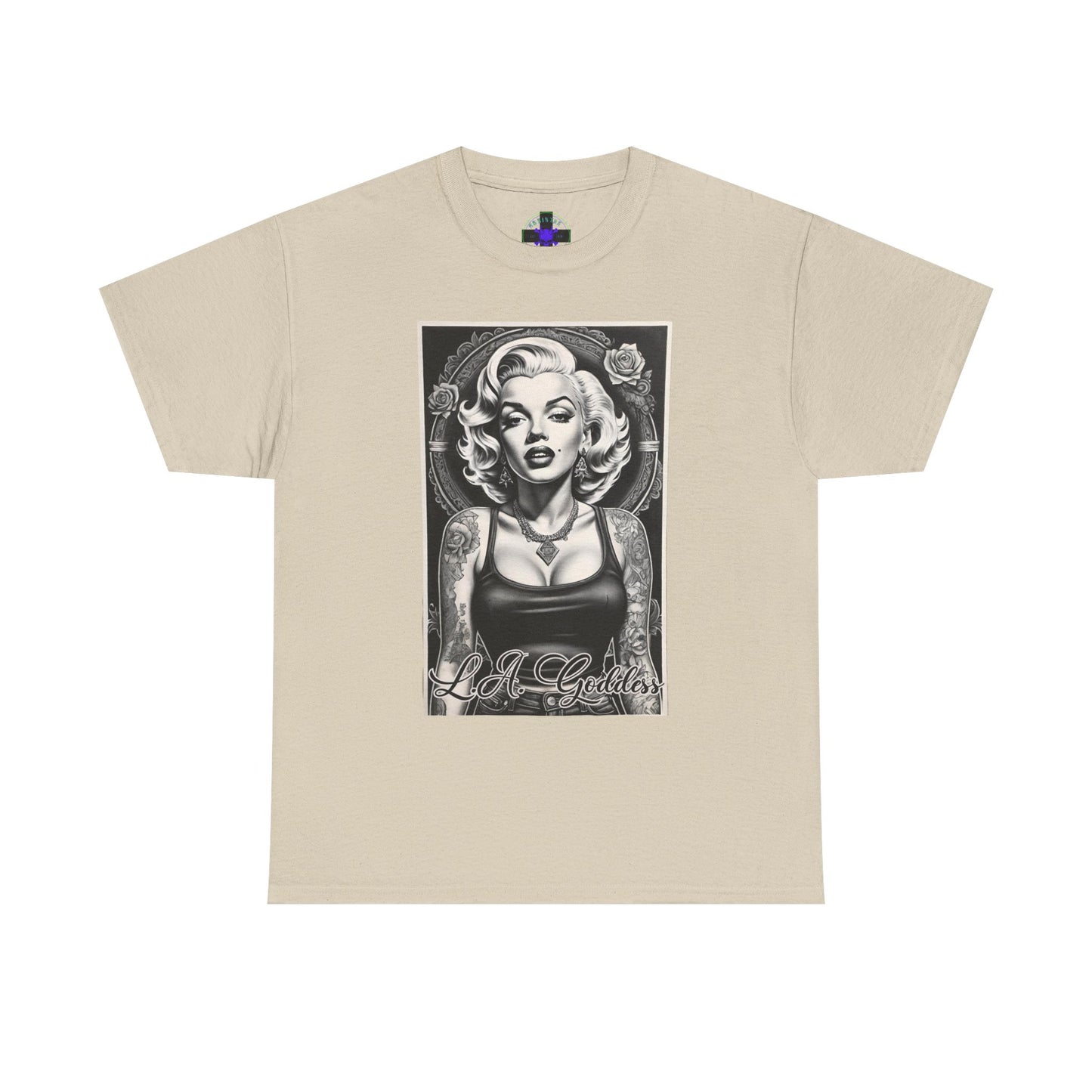 L.A. Goddess Heavy Cotton Graphic Tee Sand