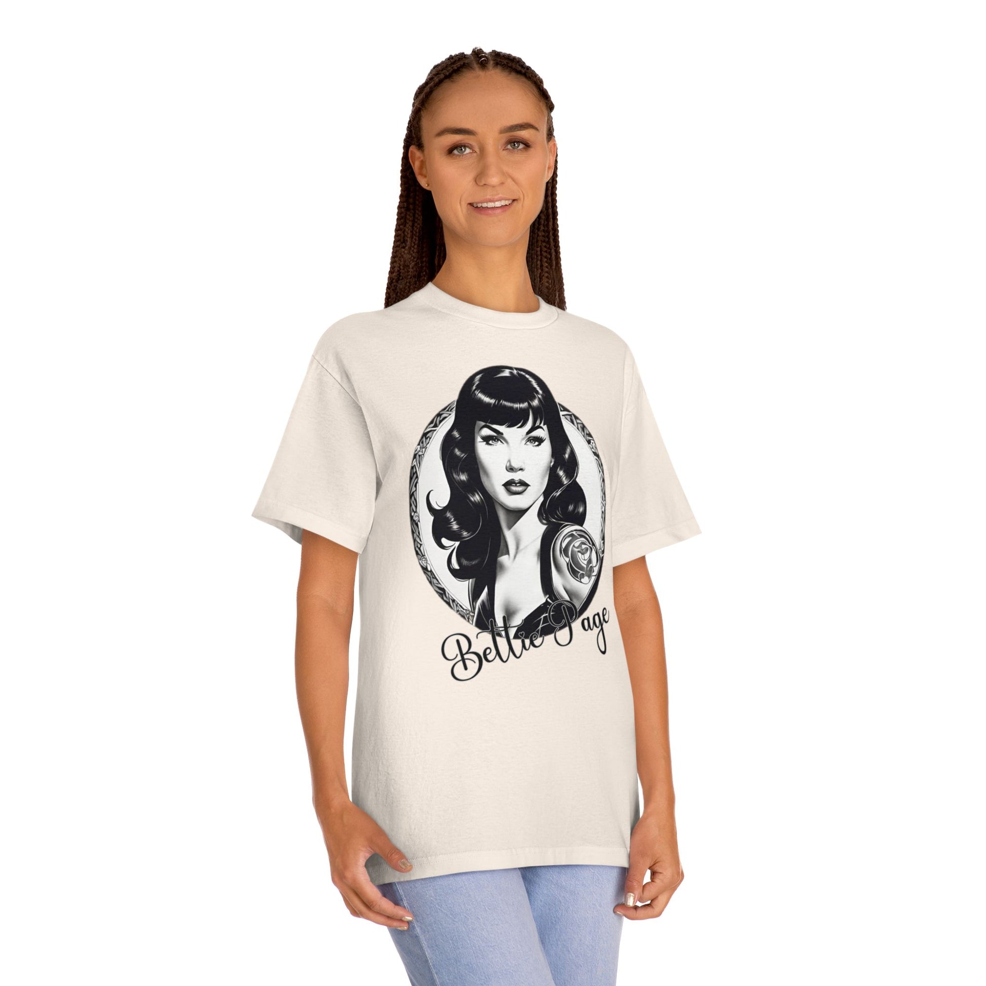 Bettie Page Tattooed Graphic Tee