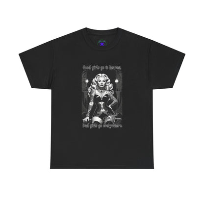 Mae West Unisex Heavy Cotton Tee Black