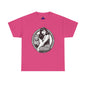 Bettie Page Cougar Heavy Cotton Graphic Tee Heliconia