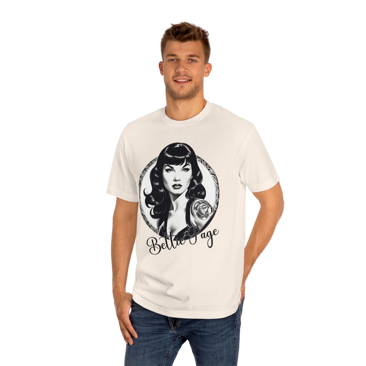 Bettie Page Tattooed Graphic Tee