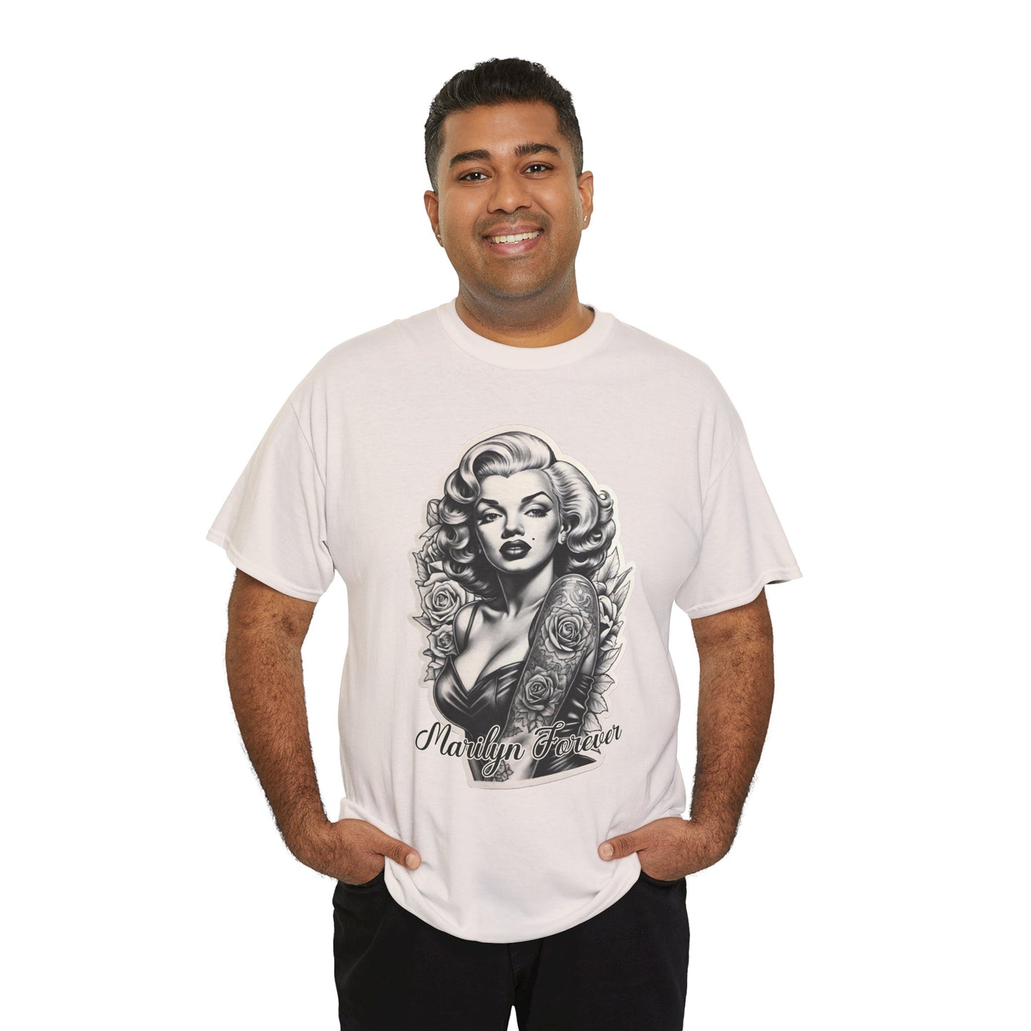 Marilyn Forever Heavy Cotton Unisex Tee