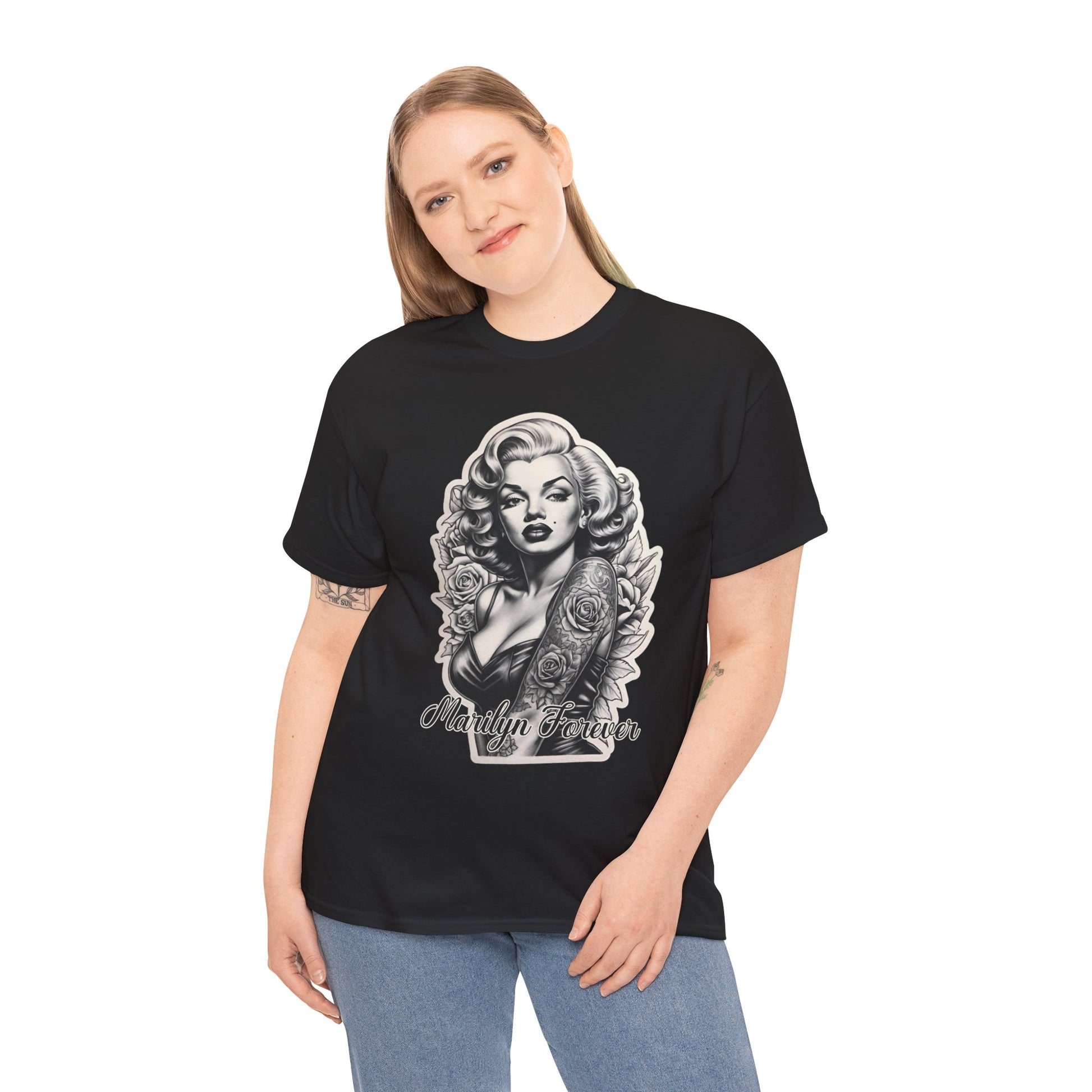 Marilyn Forever Heavy Cotton Unisex Tee