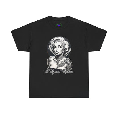 Hollywood Goddess Heavy Cotton Tee Black