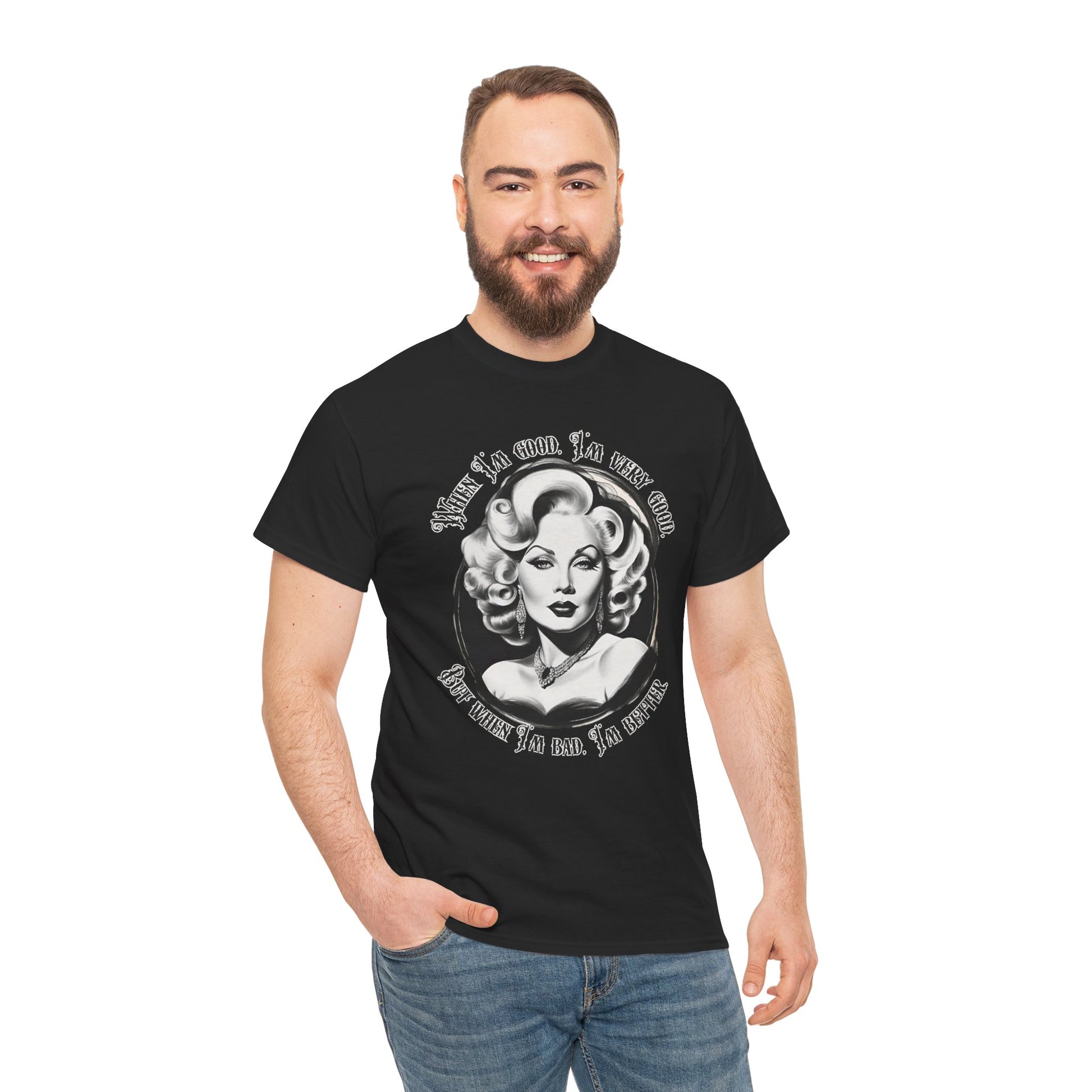 Mae West Heavy Cotton Graphic Tee