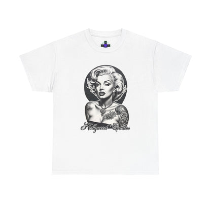 Hollywood Goddess Heavy Cotton Tee White