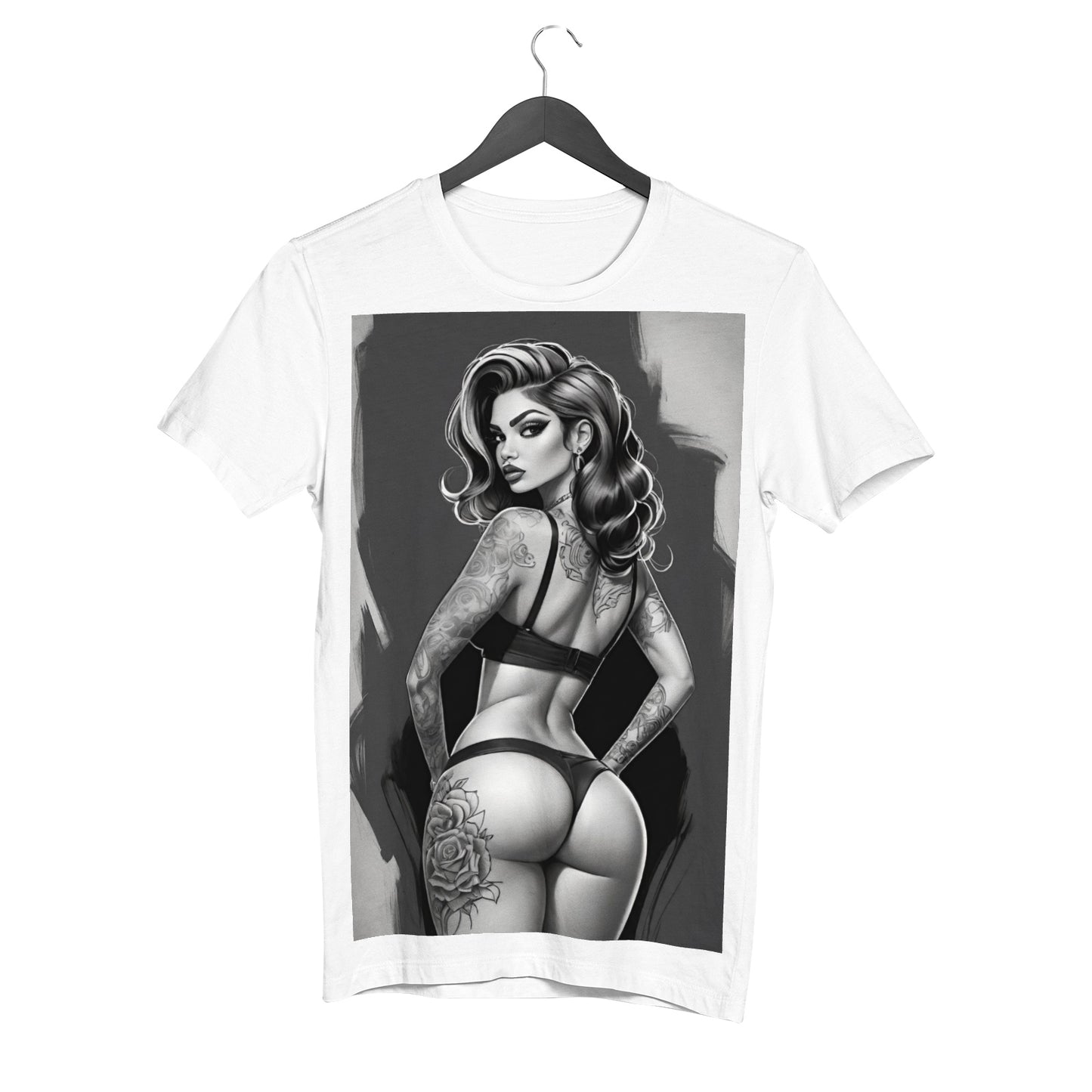 Rose Beauty Women's Cotton Short Sleeve T-shirt