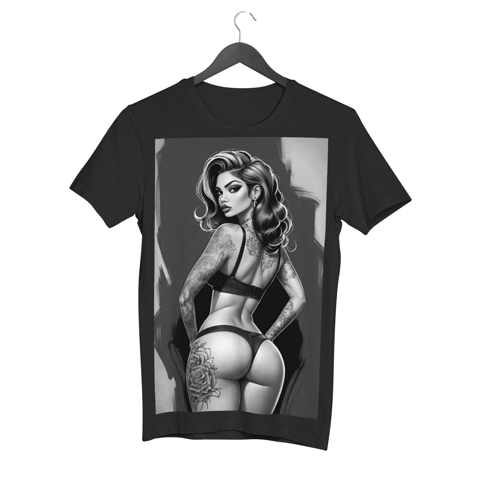 Rose Beauty Women's Cotton Short Sleeve T-shirt