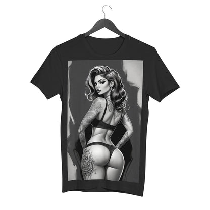 Rose Beauty Women's Cotton Short Sleeve T-shirt