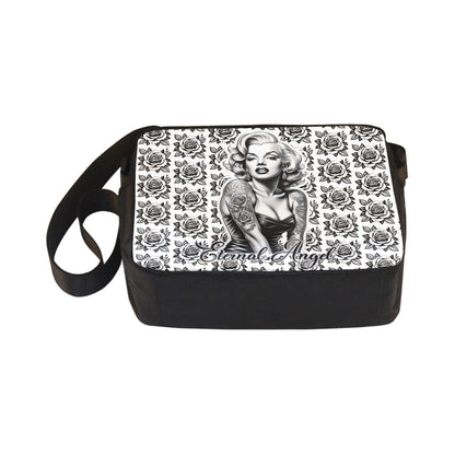 Eternal Angel Roses Cross-body Nylon Bag - Gothic Romantic