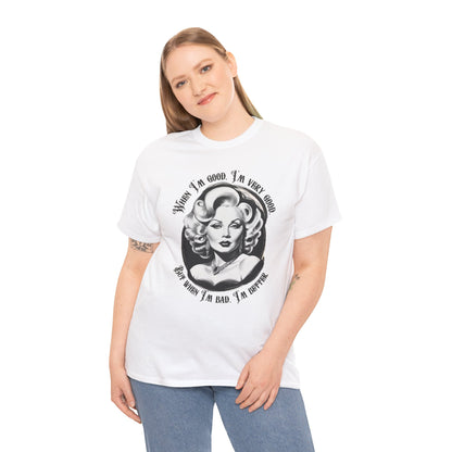 Mae West Heavy Cotton Graphic Tee