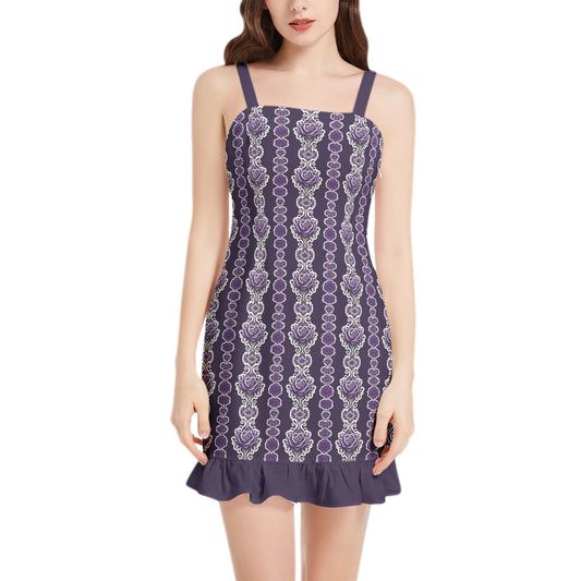 Mystic Lace - Ruffle Hem Mini Dress 3XL