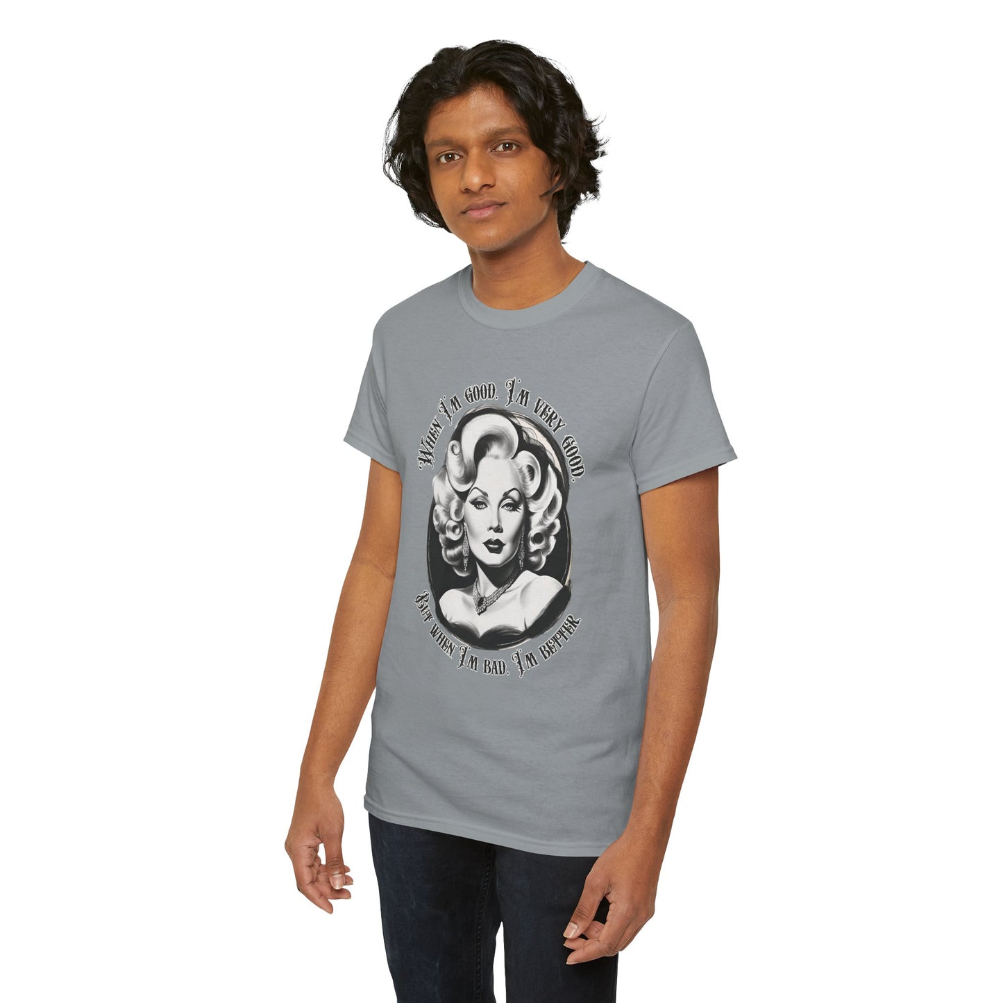 Mae West Heavy Cotton Graphic Tee