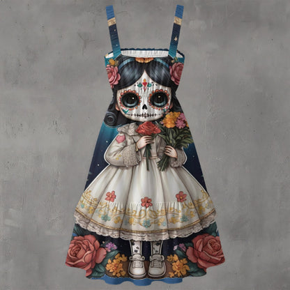 Candy Charm - Ruffle Hem Dress