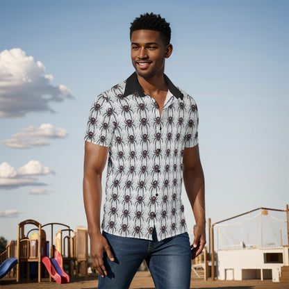 Widow Maker- Print Men's Shirt