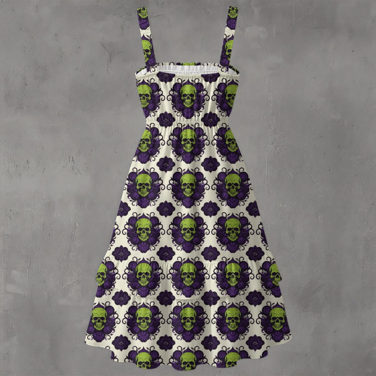 Absinthe Haze - Ruffle Hem Dress