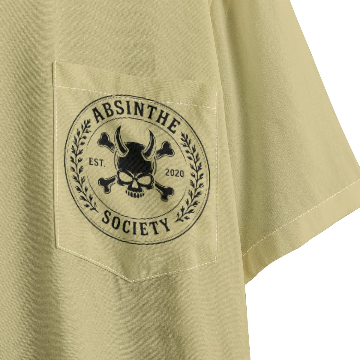 Laugh Now Cry Later - Absinthe Society - Rayon Shirt