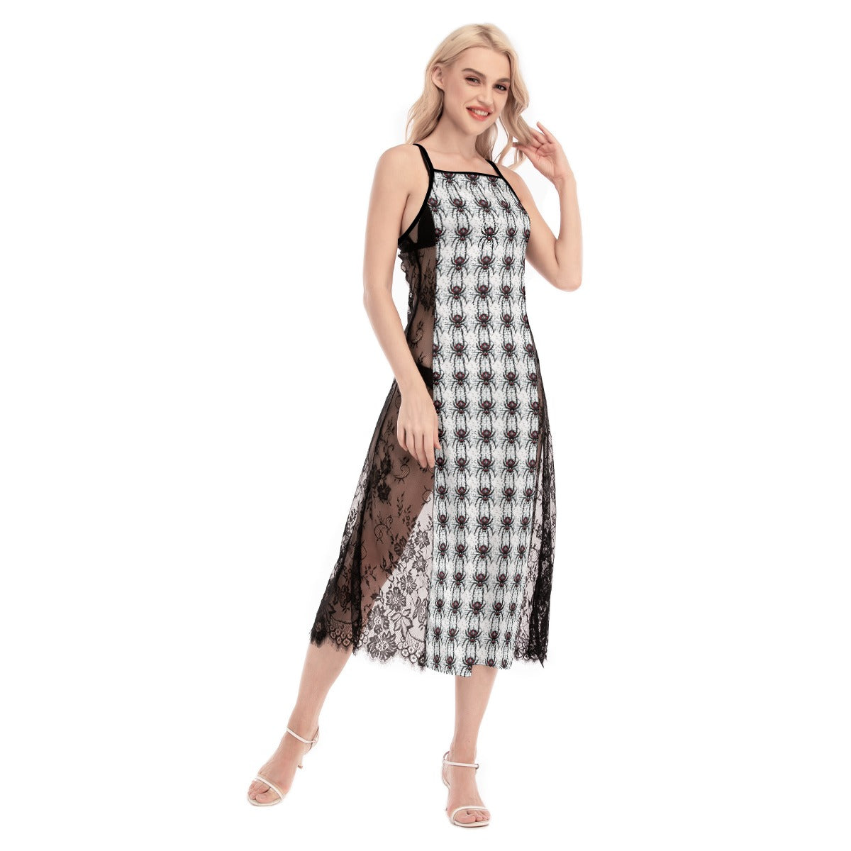 Widow Maker Lace Side Nightgown