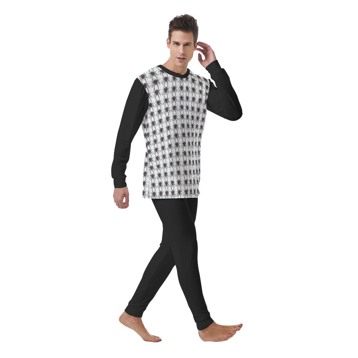 Widow Maker All-Over Print Men's Pajamas