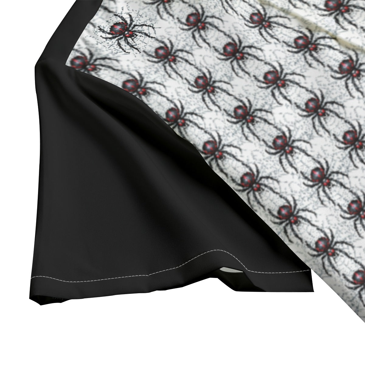 Widow Maker - Hawaiian Shirt - Gothic Black Widow