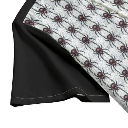 Widow Maker - Hawaiian Shirt - Gothic Black Widow