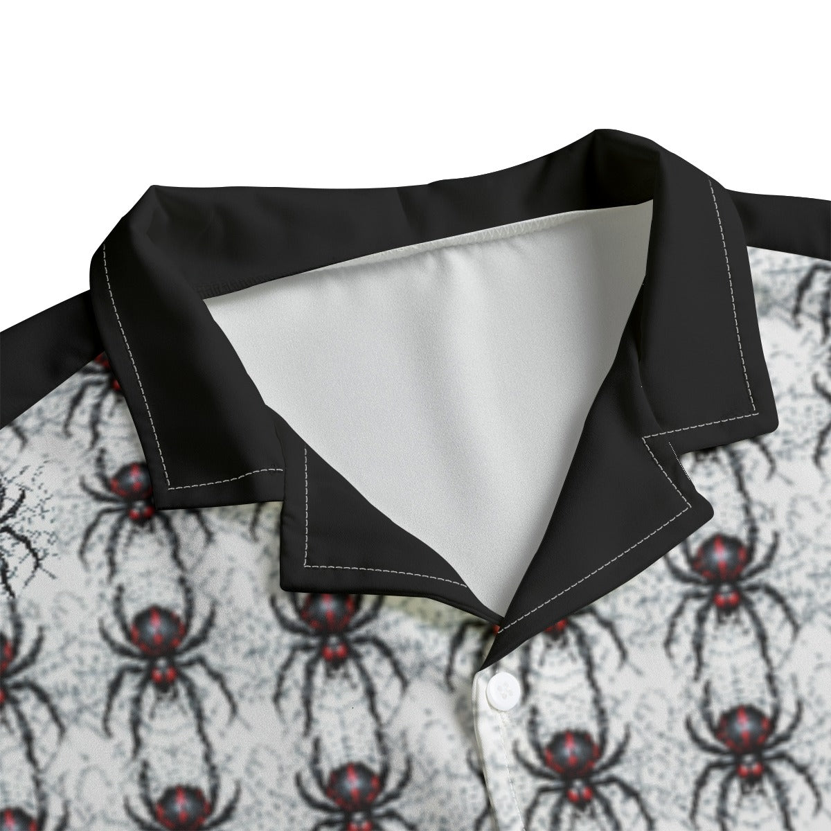 Widow Maker - Hawaiian Shirt - Gothic Black Widow