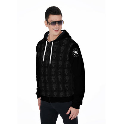 Eternal Angel All-Over Print Zip Up Hoodie
