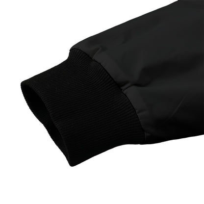 Ghostly Glamor All-Over Print Fleece Bomber Jacket