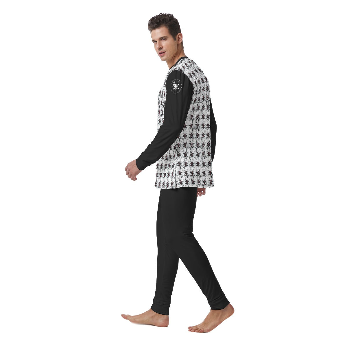 Widow Maker All-Over Print Men's Pajamas