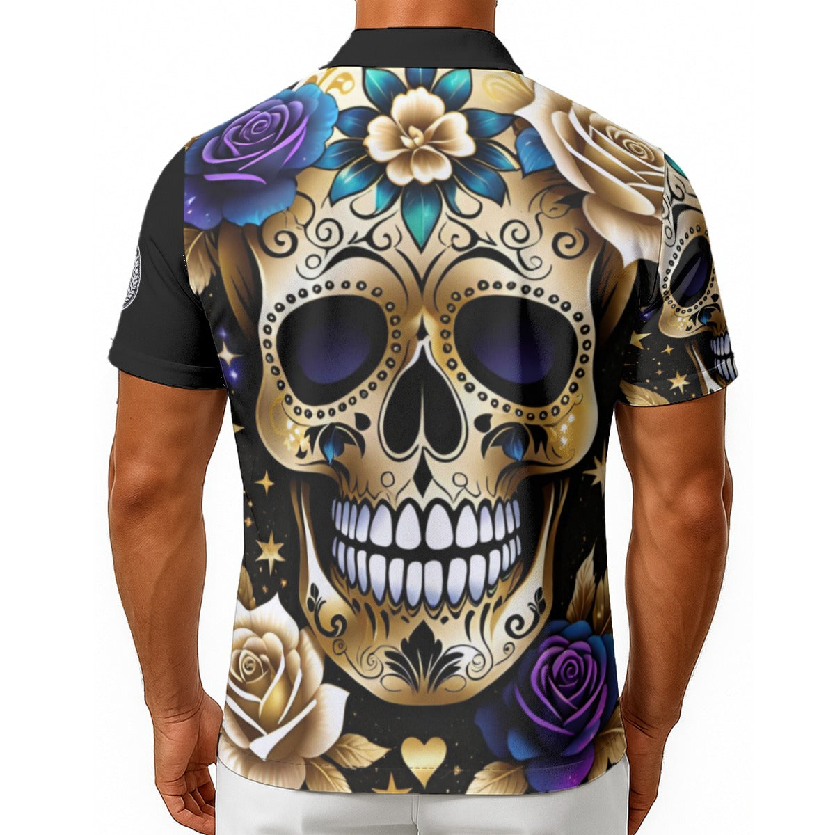 Lush Skull Garden Hawaiian Shirt - Gothic Tropical