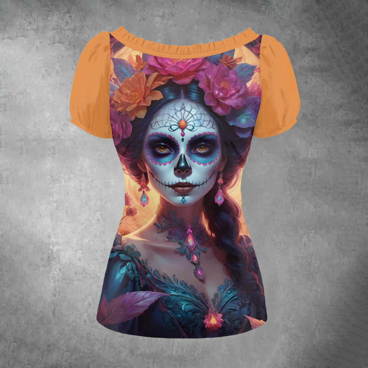 Gothic Glow - Puff Sleeve Shirt