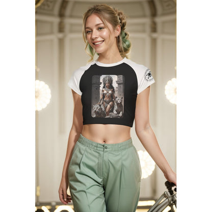 Obsidian Queen - Cropped T-shirt