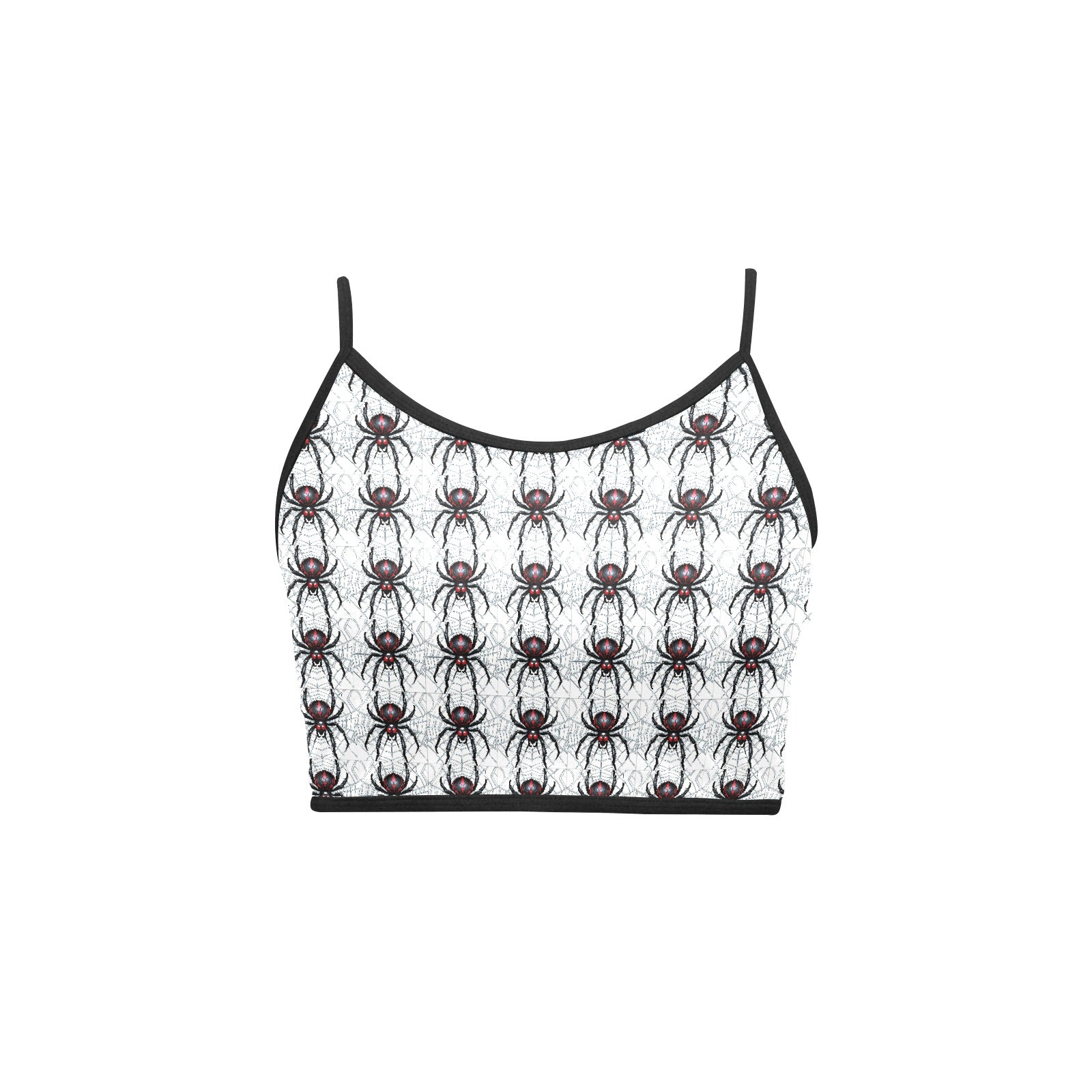 Widow Maker Spaghetti Strap Crop Top