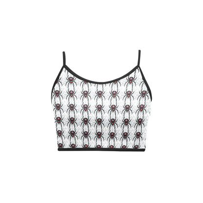 Widow Maker Spaghetti Strap Crop Top