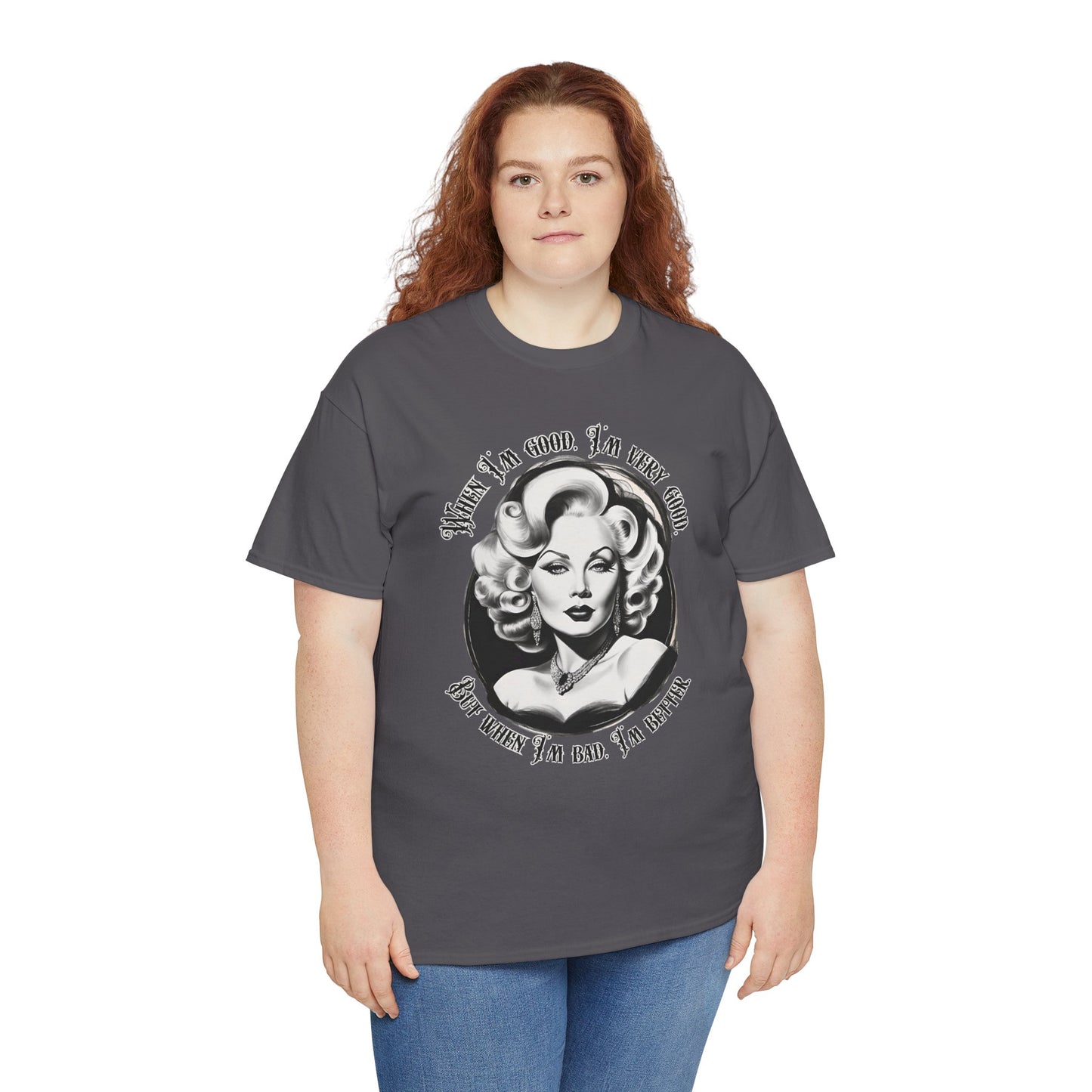 Mae West Heavy Cotton Graphic Tee