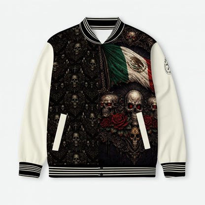 🇲🇽 Mexico Flag Varsity Jacket - Mexican Pride