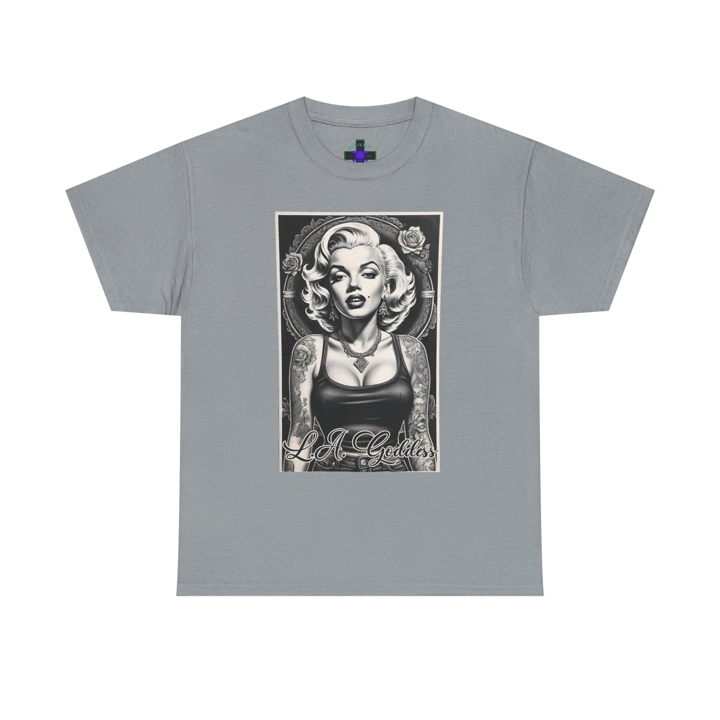 L.A. Goddess Heavy Cotton Graphic Tee Gravel