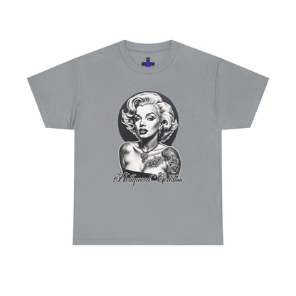 Hollywood Goddess Heavy Cotton Tee Gravel