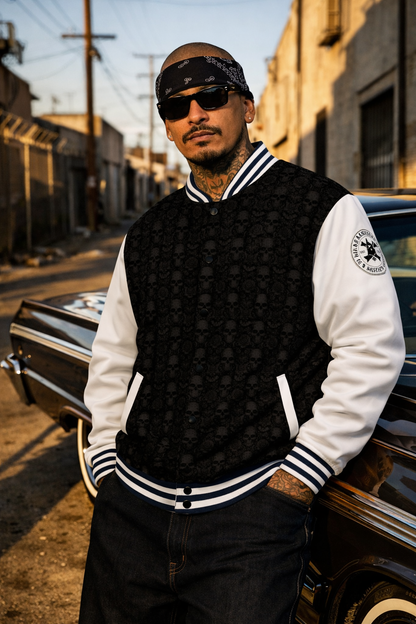 🎭 Always Laughing Never Crying - Varsity Jacket