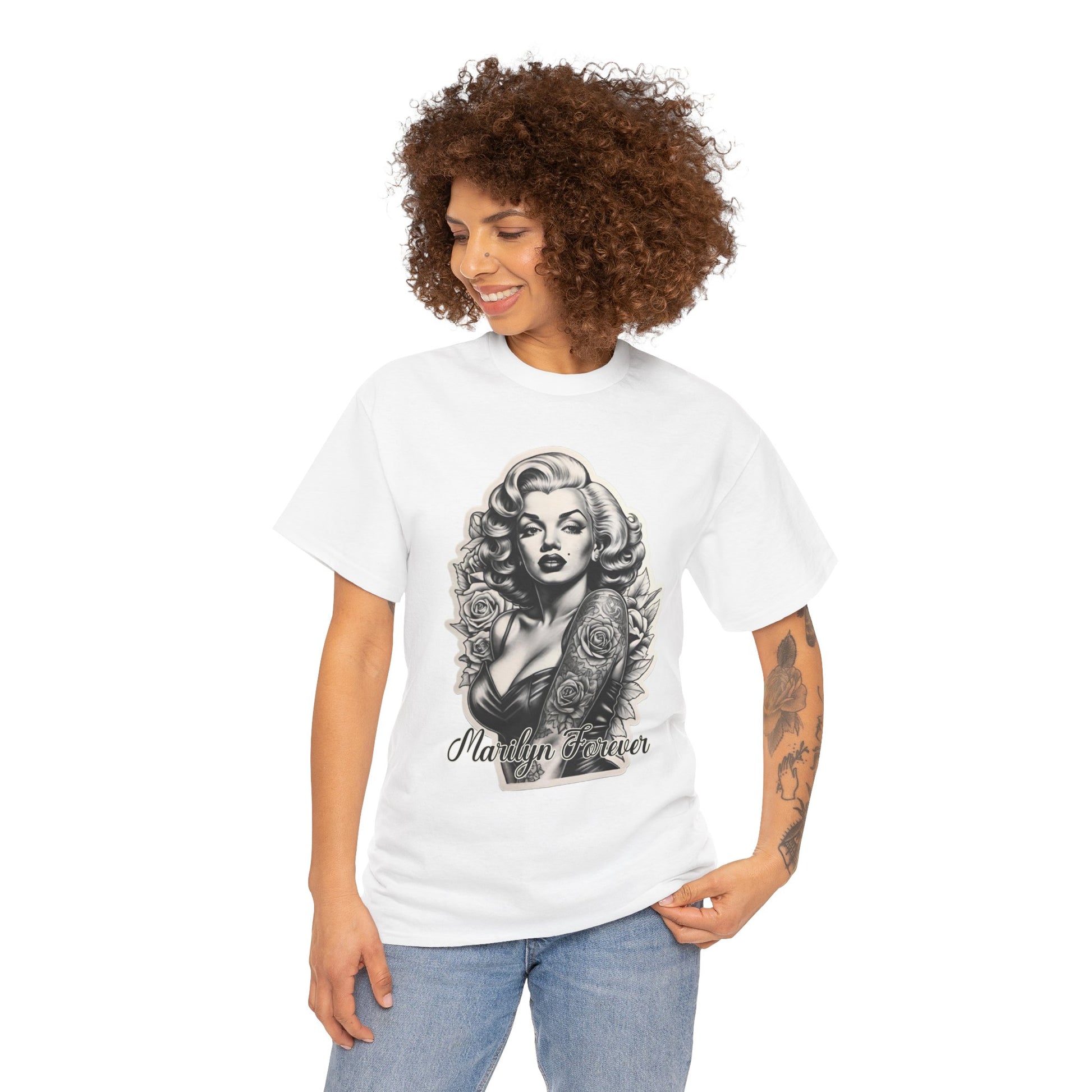 Marilyn Forever Heavy Cotton Unisex Tee