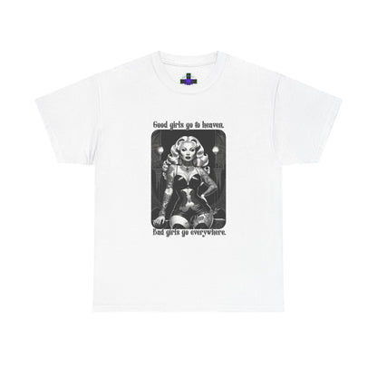 Mae West Unisex Heavy Cotton Tee White
