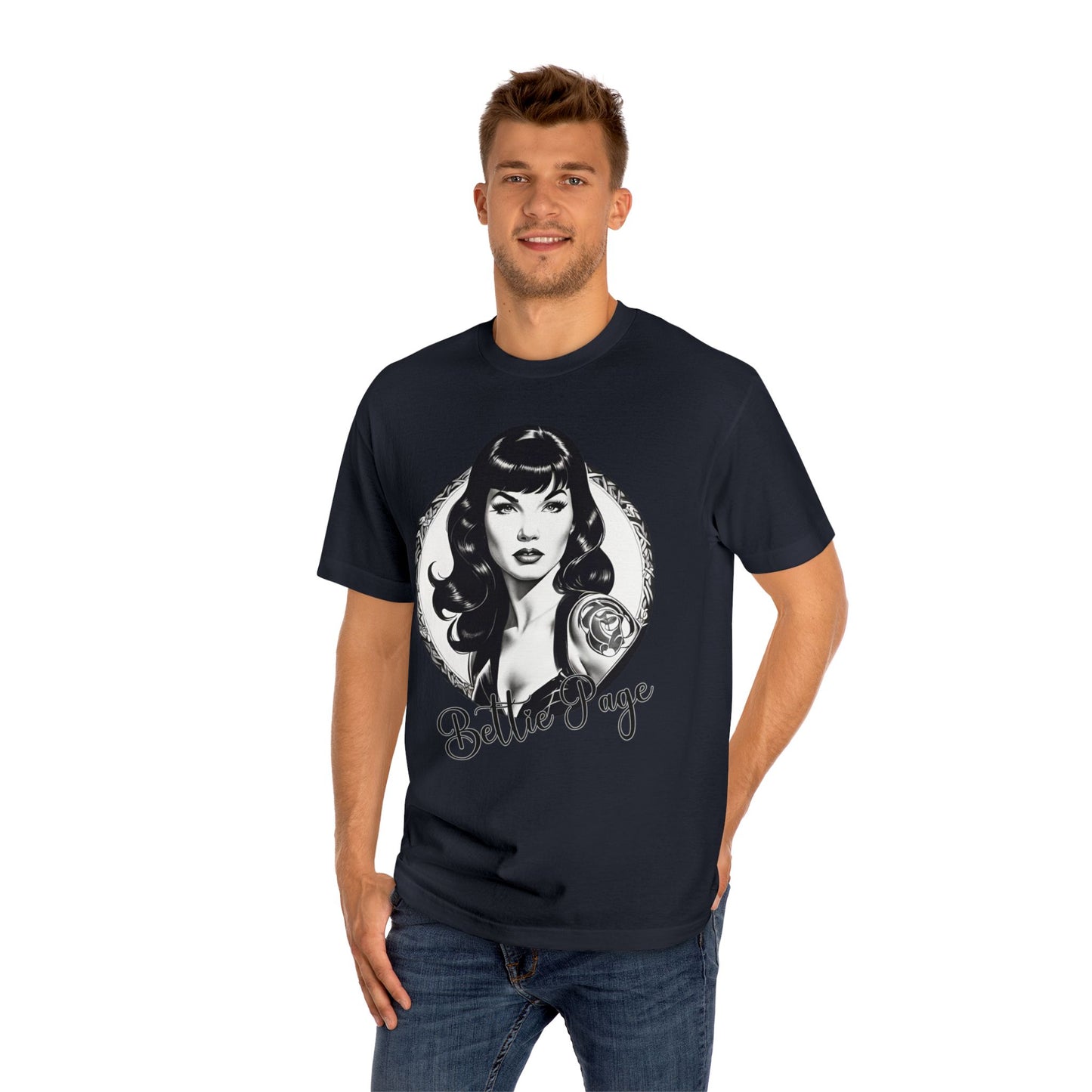 Bettie Page Tattooed Graphic Tee
