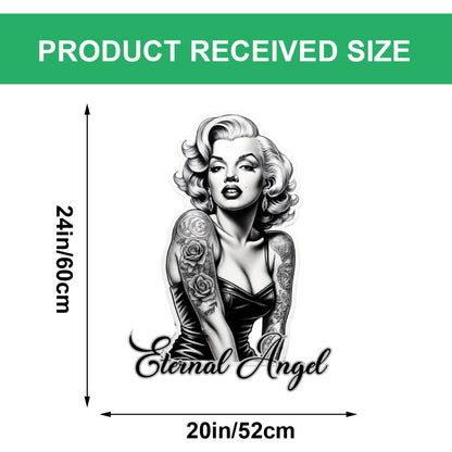 Eternal Angel Small Die-Cut PVC Stickers (UV)