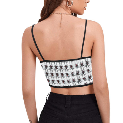 Widow Maker Spaghetti Strap Crop Top