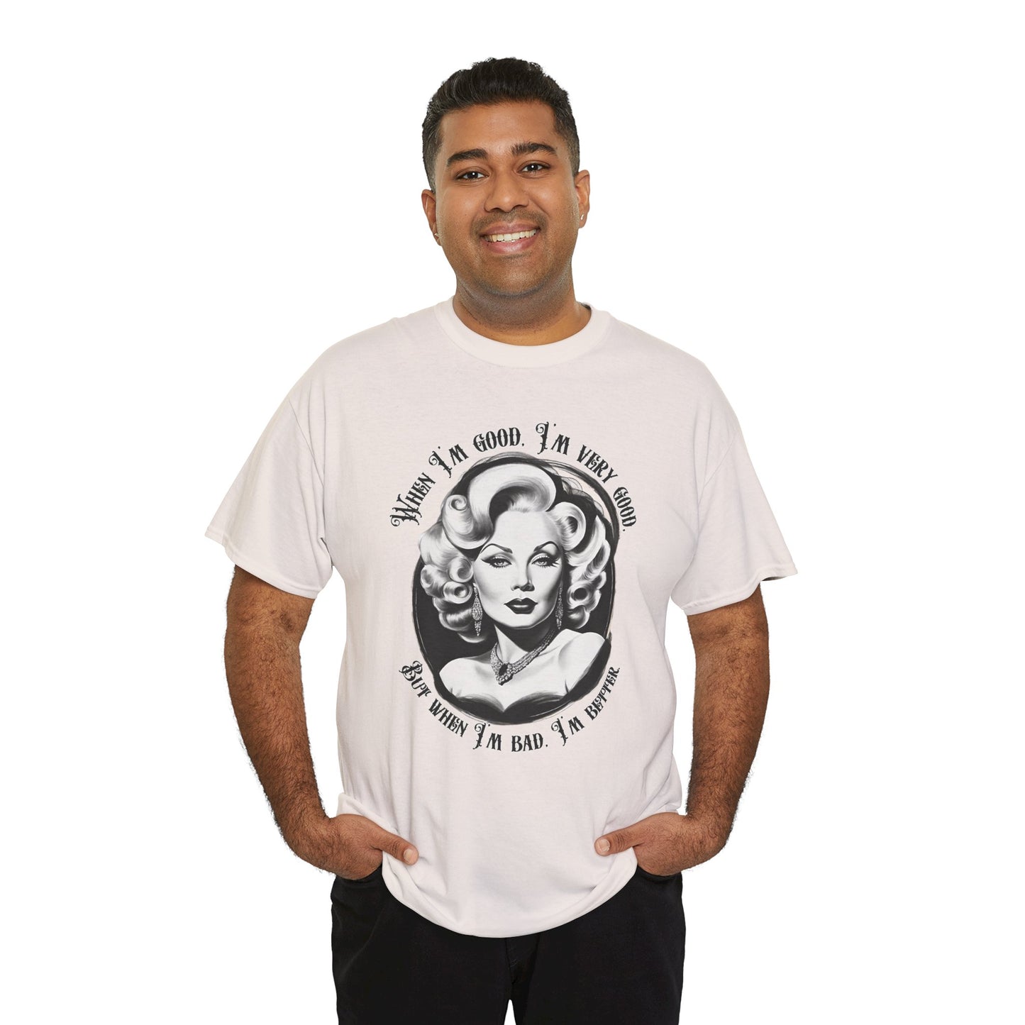 Mae West Heavy Cotton Graphic Tee