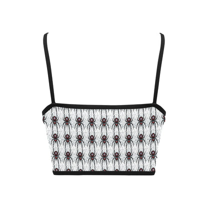 Widow Maker Spaghetti Strap Crop Top